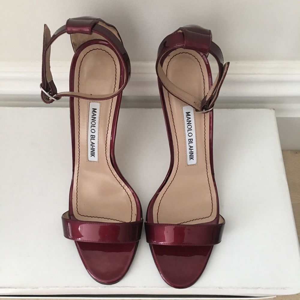 SALE Manolo Blahnik Chaos Sandal - Picture 1 of 7